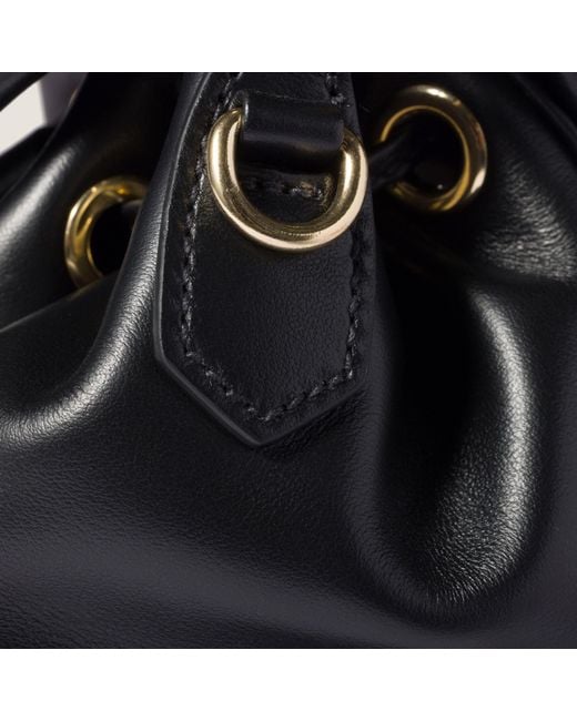 Miu Miu Black Logo-Detailed Mini Backpack