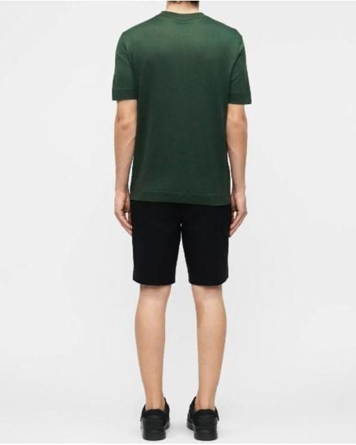 Emporio Armani Green Logo Printed T-Shirt for men
