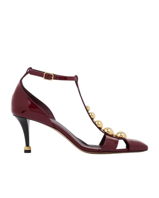Chloé Brown Cleia Heeled Sandal