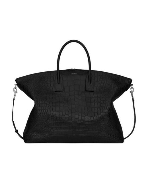 Saint Laurent Black Logo Handbag for men