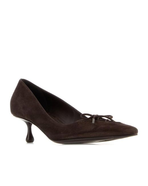 Jimmy Choo Brown Scarlett 50 Pumps
