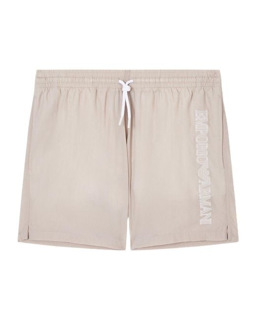 Emporio Armani Natural Boxer Beachwear for men