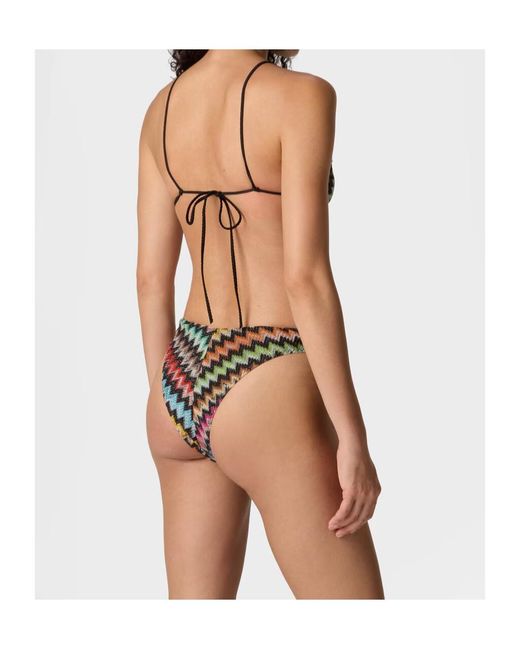 Missoni White Zigzag Bikini