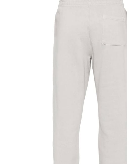 Entire studios White Elastic-Waistband Straight-Leg Sweatpants for men