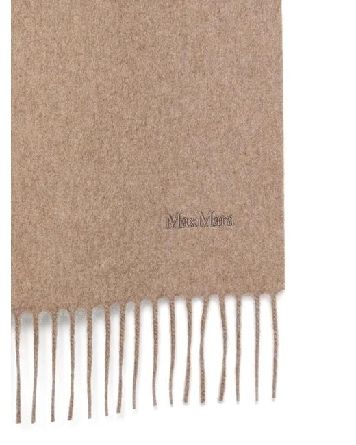 Max Mara Natural Cashmere Scarf