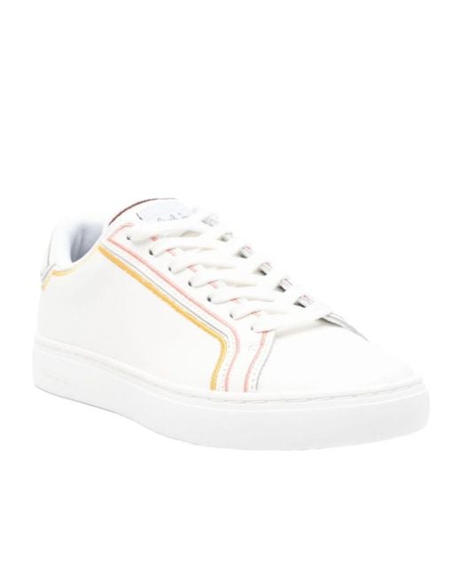 Paul Smith White Lapin Sneakers