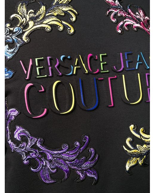 Versace Jeans Black Logo Dress