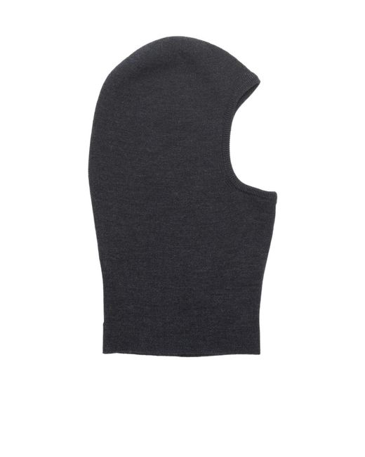 Acne Blue Merino Wool Balaclava