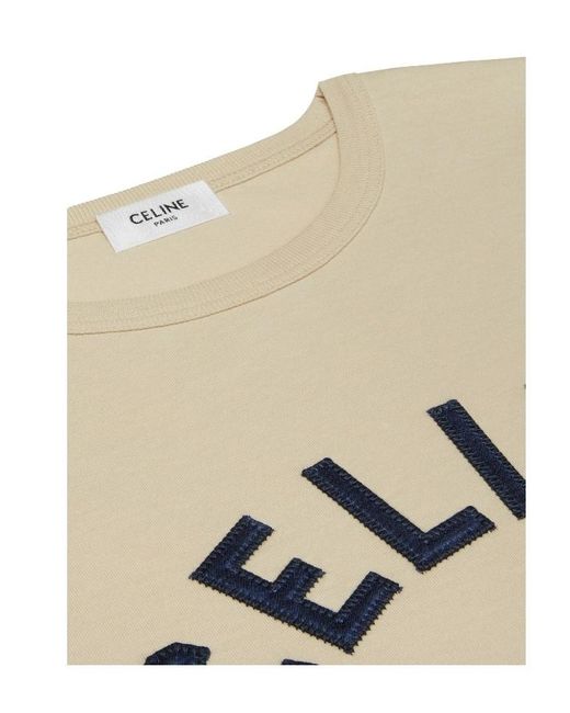 Céline Natural Paris 70's T-Shirt
