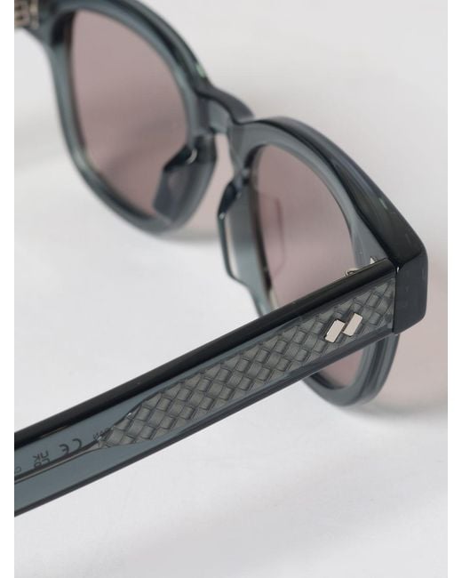 Bottega Veneta White Eyewear Square Frame Sunglasses for men
