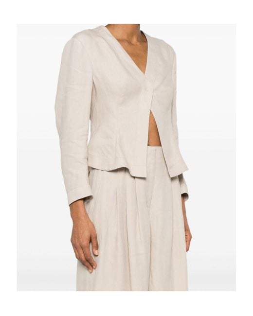 Giorgio Armani Natural Linen Jacket