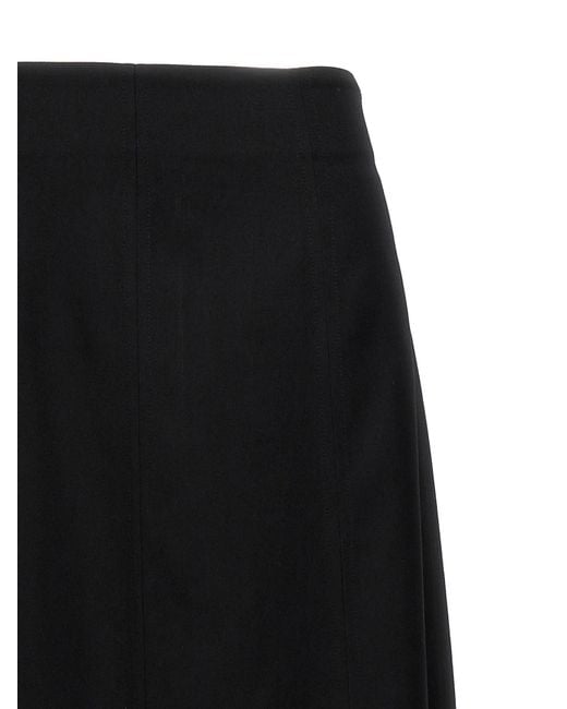 Golden Goose Deluxe Brand Black Midi Skirt