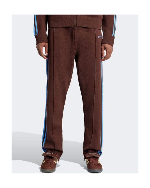 Adidas by Wales Bonner Purple Adidas By Wales Bonner Logo Detailed Panelled Pants for men