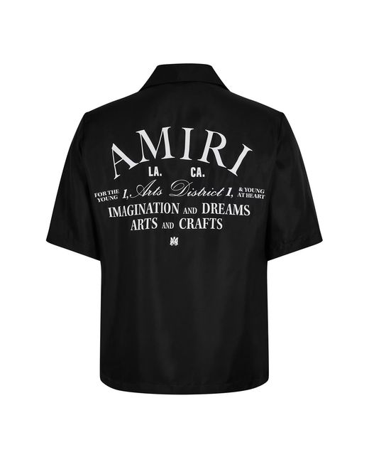 Amiri Black Printed Shirt for men