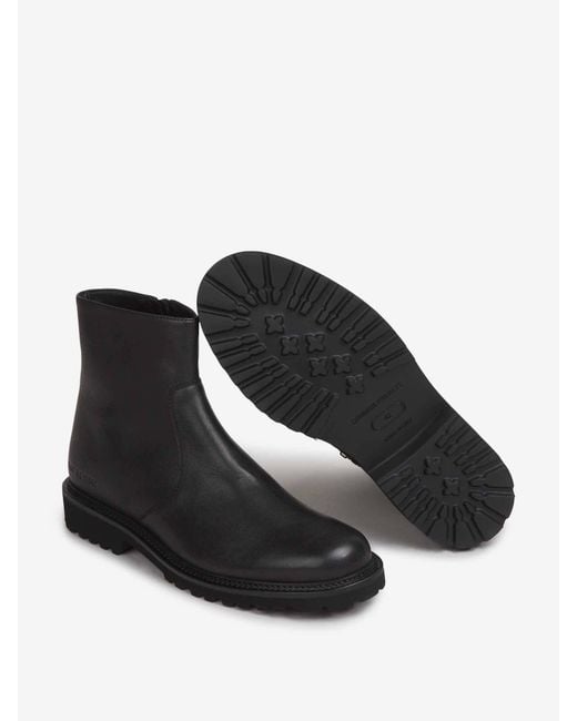 Common Projects Black Round-Toe Boots for men