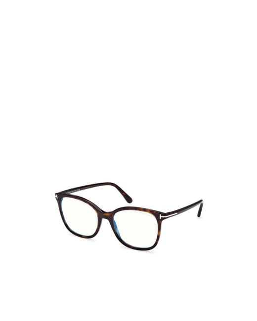 Tom Ford White Eyewear Square-Frame Glasses for men