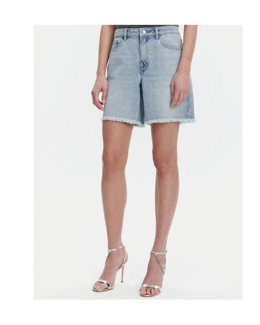 Michael Kors Blue Boyfriend Denim Shorts