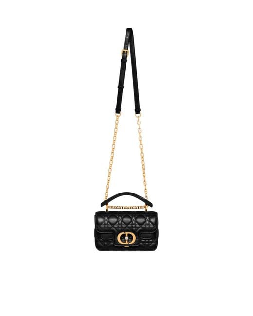 Dior Black Mini Jolie Top Handle Bag