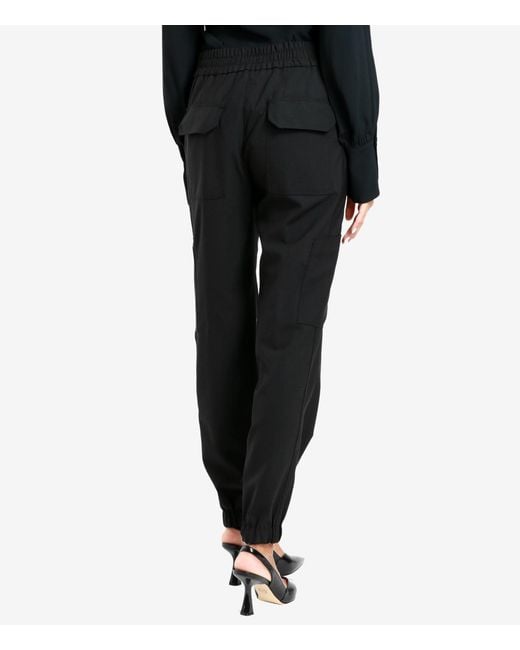Semicouture Black Drawstring Sweatpants