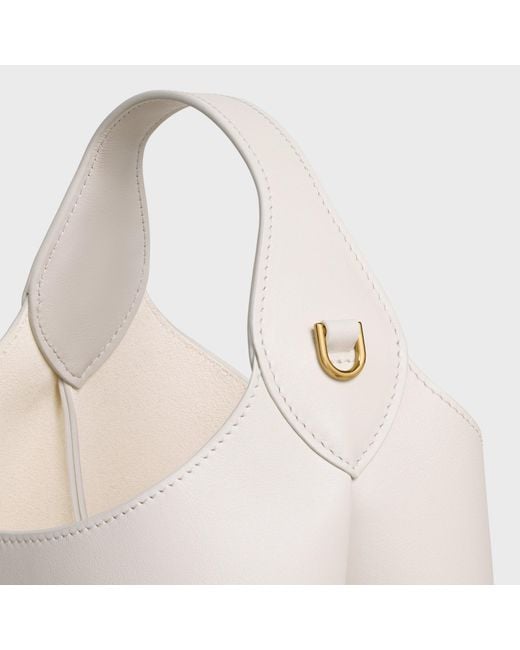 Céline White Small Hobo