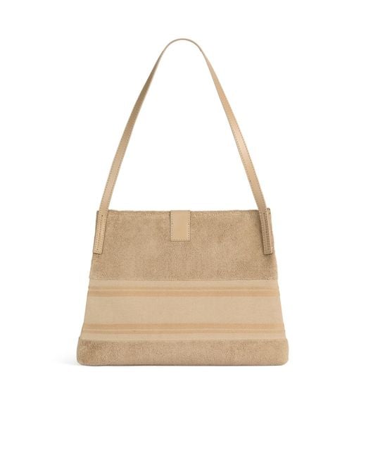 Balmain Natural Small Release Tote Bag