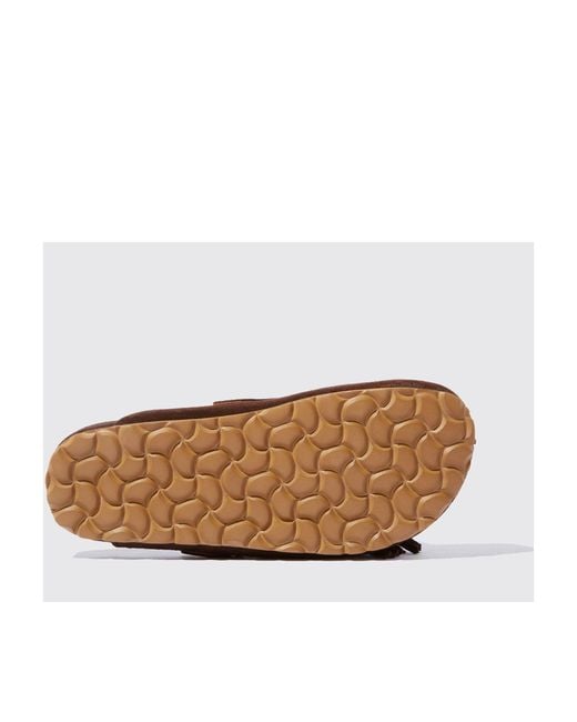 Scarosso Brown Round-Headed Muller Shoes for men