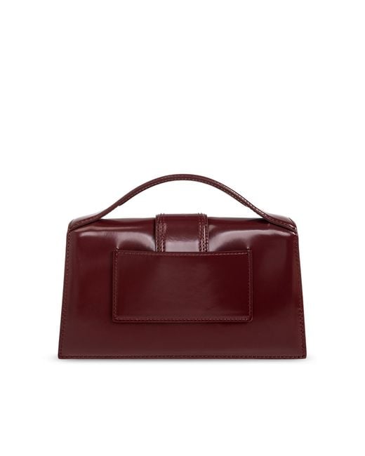Jacquemus Purple Logo Shoulder Bag