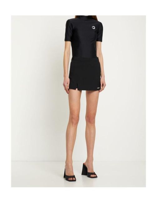 Coperni Black Logo Shorts