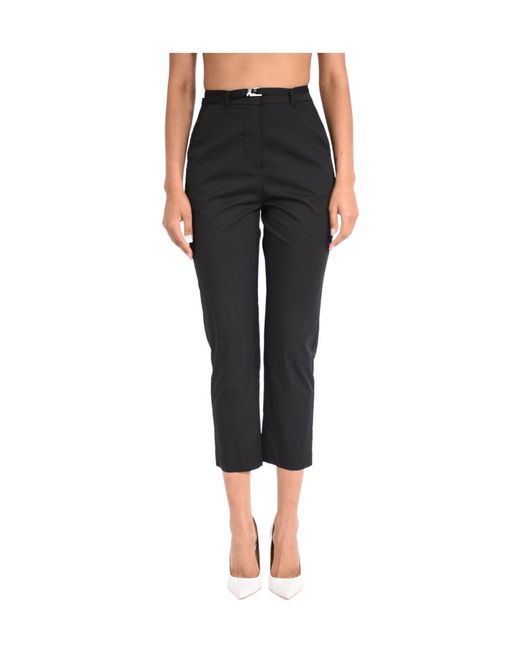 Patrizia Pepe Black Cigarette Trousers