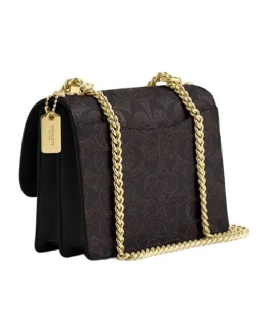 COACH Black Mini Claire Crossbody Bag