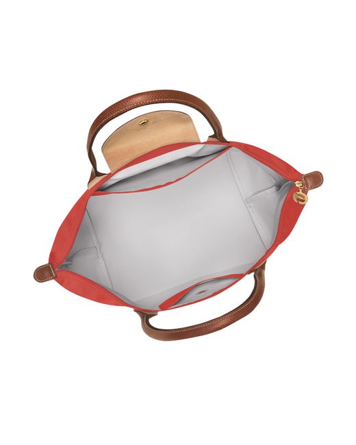 Longchamp Red Large Le Pliage Original Tote Bag