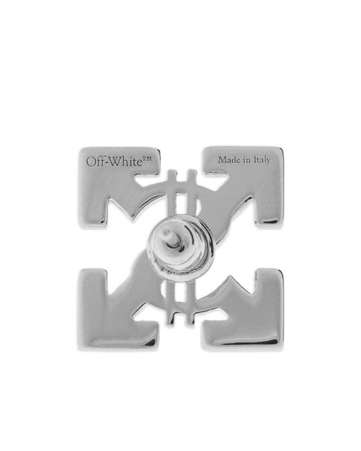 Off-White c/o Virgil Abloh White Arrows Dollar-Sign Earring for men