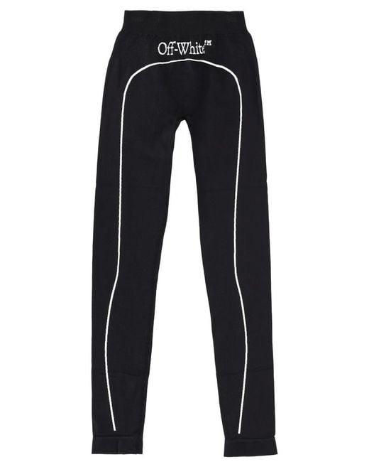 Off-White c/o Virgil Abloh Black Seamless Leggings