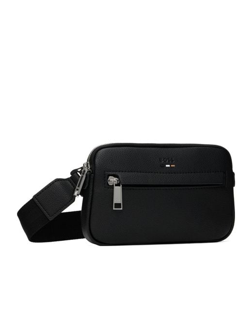 Boss Black Ray Zip Messenger Bag for men