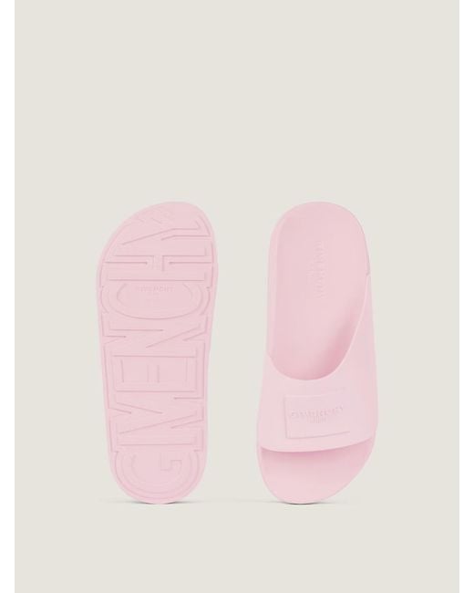 Givenchy Pink Label Slide Flat Mules