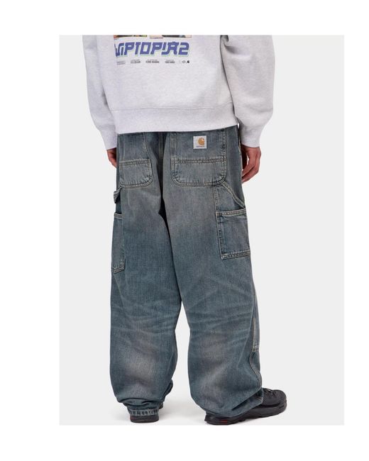 Carhartt Blue Oakland Pant for men