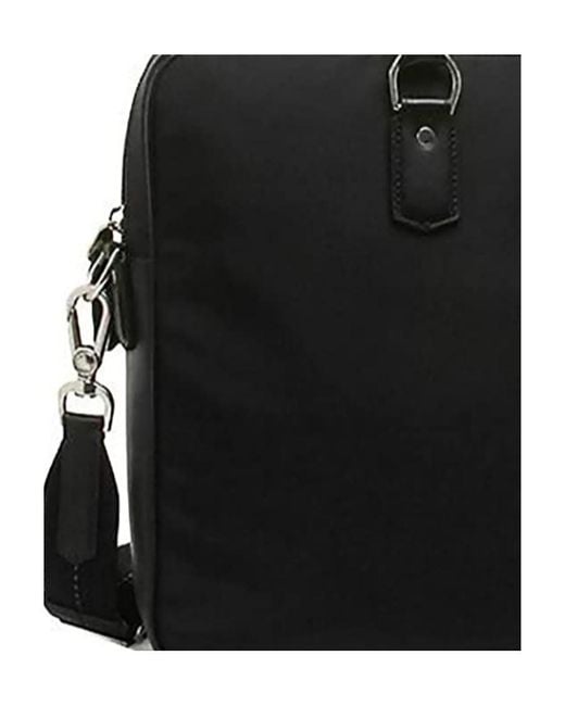Dunhill Black Top Handle Briefcase for men