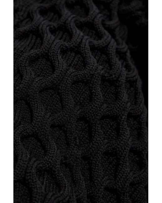 Jacquemus Blue Le Sweater Boule Torsade Oversized Jumper