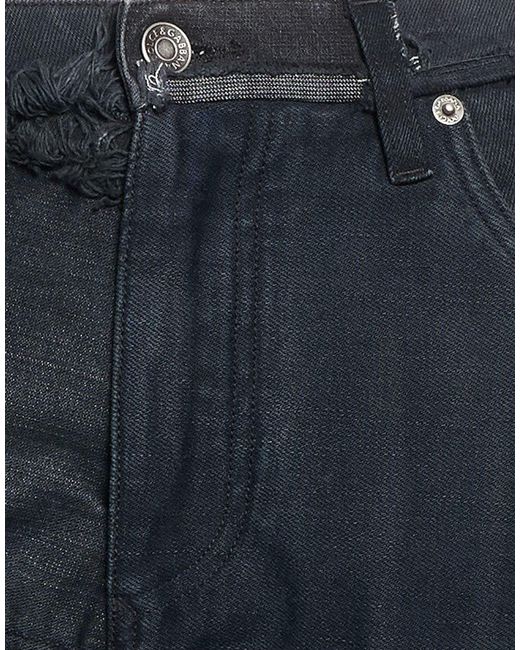 Dolce & Gabbana Blue Slim-Fit Denim Jeans