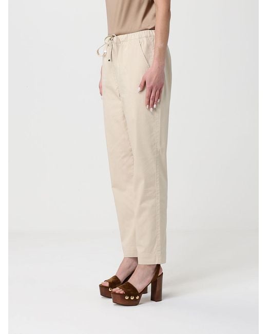 Max Mara Natural Mmlmara Drawstring Trousers