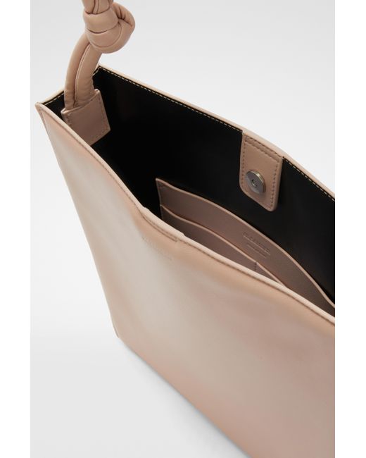 Jil Sander White Medium Tangle Shoulder Bag