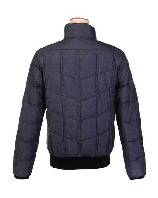 EA7 Blue Logo Down Jacket for men