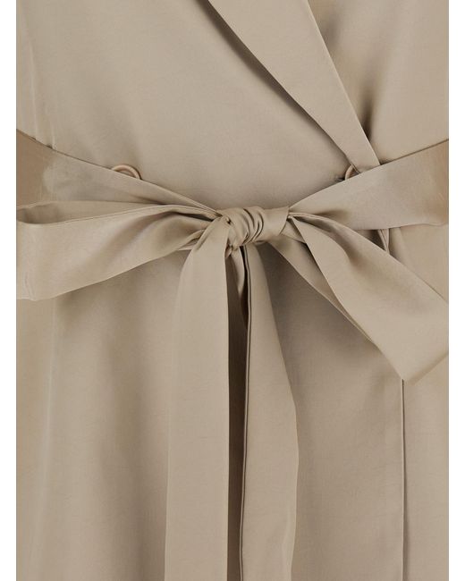 P.A.R.O.S.H. Natural Belted Blazer