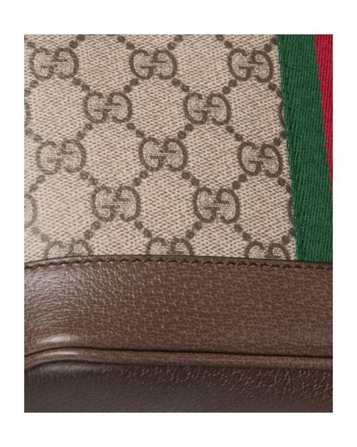 Gucci Brown Ophidia Small Tote Bag