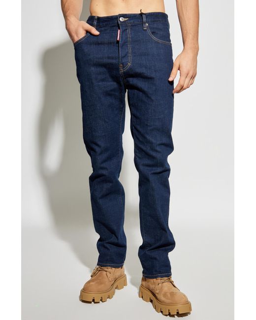 DSquared² Blue Skinny Jeans for men