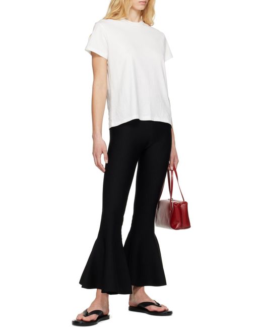 AMI Black Ami Godet Short Trousers