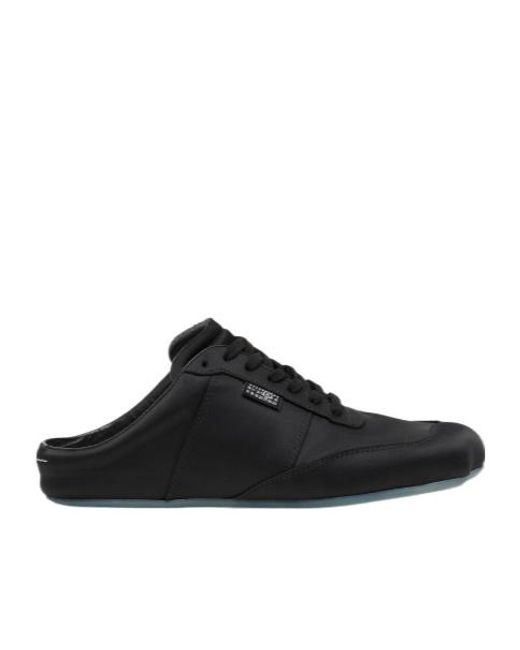 MM6 by Maison Margiela Black Lace-Up Sneakers