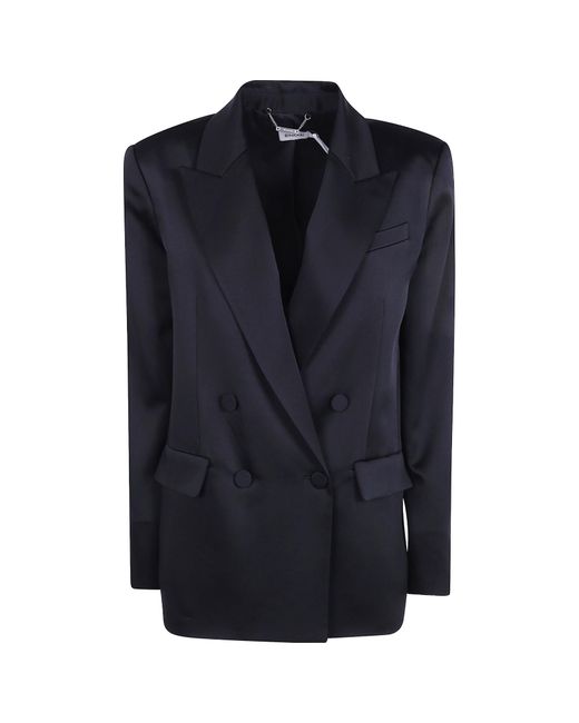 Jonathan Simkhai Blue Satin Blazer