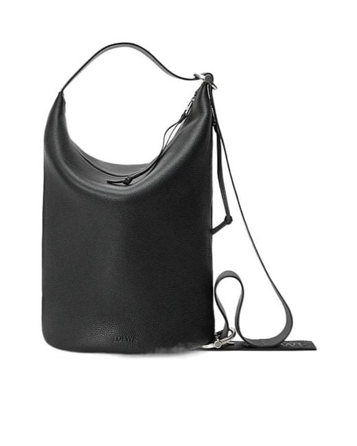 Loewe Black Loop Bucket M Crossbody Bag for men