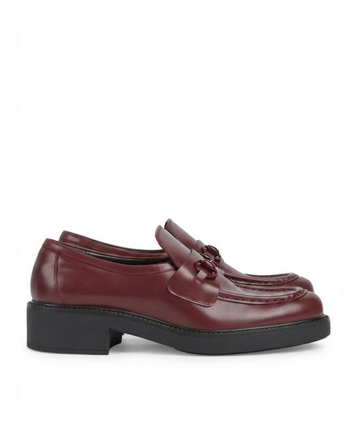 Gucci Purple Horsebit Loafer